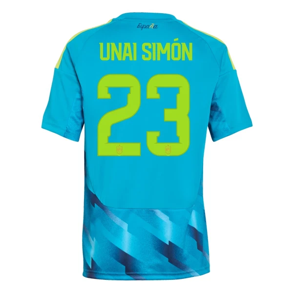 Günstige Spanien Unai Simon 23 Torwart Herrentrikot WM 2026 Kurzarm Günstige Spanien Unai Simon 23 Torwart Herrentrikot WM 2026 Kurzarm