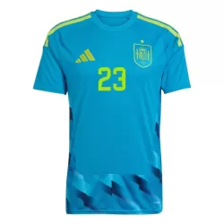 Günstige Spanien Unai Simon 23 Torwart Kindertrikot WM 2026 Kurzarm