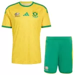 Günstige Südafrika Kindertrikot Heim WM 2026 Kurzarm