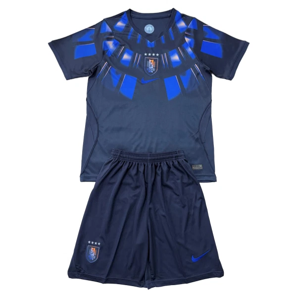 Günstige Uruguay Kindertrikot Auswärts WM 2026 Kurzarm Günstige Uruguay Kindertrikot Auswärts WM 2026 Kurzarm