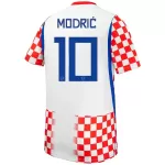 Günstige Kroatien Modrić 10 Herrentrikot Heim WM 2026 Kurzarm