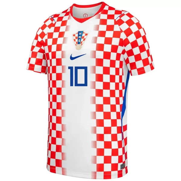 Günstige Kroatien Modrić 10 Herrentrikot Heim WM 2026 Kurzarm