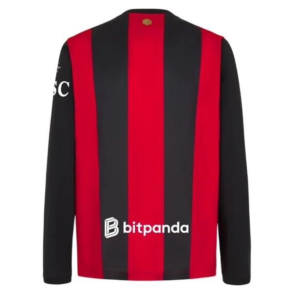 Günstige AC Mailand Herrentrikot Heim 2026/27 Langarm