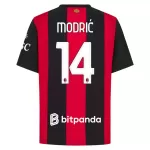 Günstige AC Mailand Modrić 14 Herrentrikot Heim 2026/27 Kurzarm