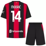Günstige AC Mailand Modrić 14 Kindertrikot Heim 2026/27 Kurzarm
