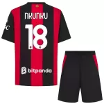 Günstige AC Mailand Nkunku 18 Kindertrikot Heim 2026/27 Kurzarm