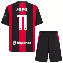 Günstige AC Mailand Pulisic 11 Kindertrikot Heim 2026/27 Kurzarm