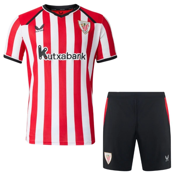 Günstige Athletic Bilbao Kindertrikot Heim 2026/27 Kurzarm