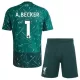Günstige Liverpool A. Becker 1 Torwart Kindertrikot Heim 2026/27 Kurzarm Grüne