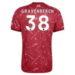 Günstige Liverpool Gravenberch 38 Herrentrikot Heim 2026/27 Kurzarm