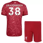 Günstige Liverpool Gravenberch 38 Kindertrikot Heim 2026/27 Kurzarm