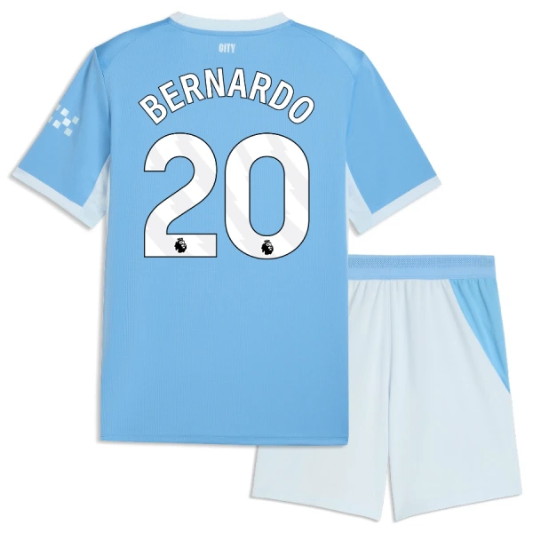 Günstige Manchester City Bernardo 20 Kindertrikot Heim 2026/27 Kurzarm