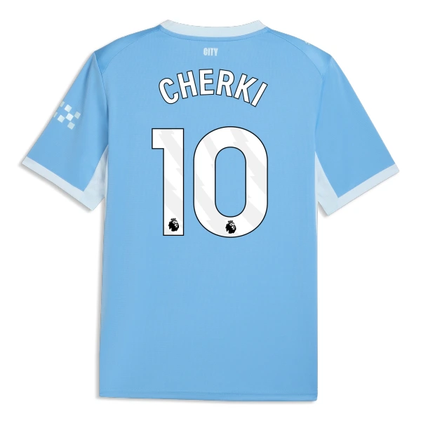 Günstige Manchester City Cherki 10 Herrentrikot Heim 2026/27 Kurzarm