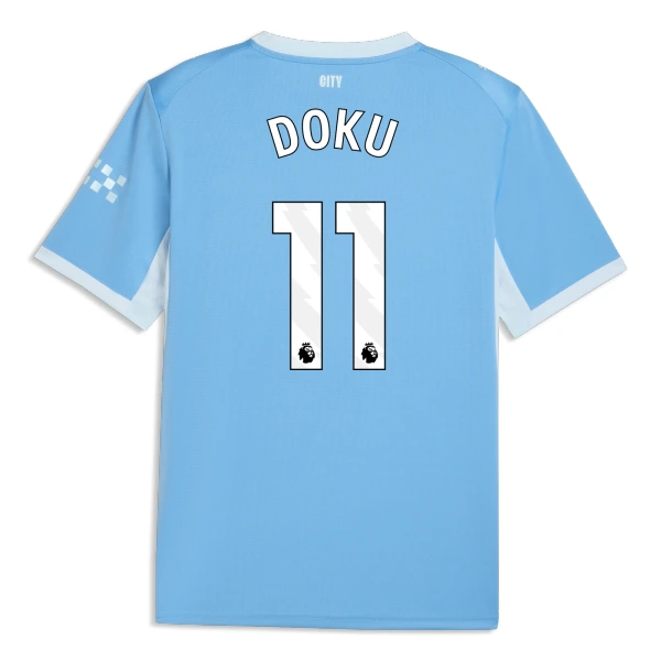 Günstige Manchester City Doku 11 Herrentrikot Heim 2026/27 Kurzarm
