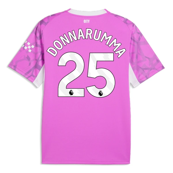 Günstige Manchester City Donnarumma 25 Torwart Herrentrikot Auswärts 2026/27 Kurzarm Rosa Günstige Manchester City Donnarumma 25 Torwart Herrentrikot Auswärts 2026/27 Kurzarm Rosa