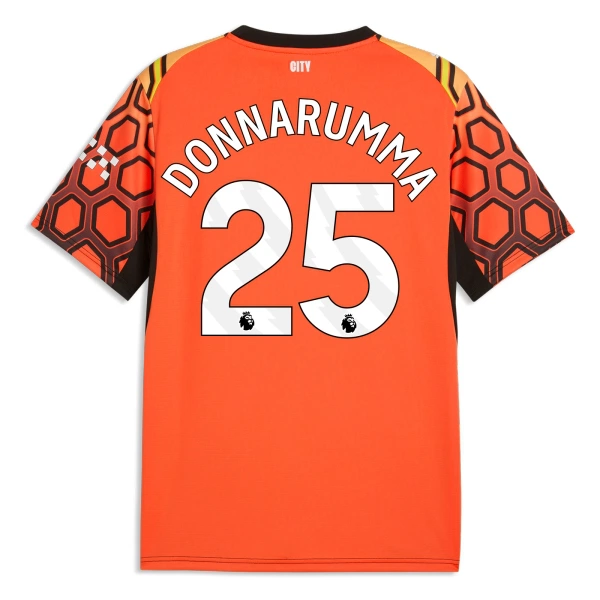 Günstige Manchester City Donnarumma 25 Torwart Herrentrikot Ausweich 2026/27 Kurzarm Orange Günstige Manchester City Donnarumma 25 Torwart Herrentrikot Ausweich 2026/27 Kurzarm Orange