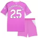 Günstige Manchester City Donnarumma 25 Torwart Kindertrikot Auswärts 2026/27 Kurzarm Rosa