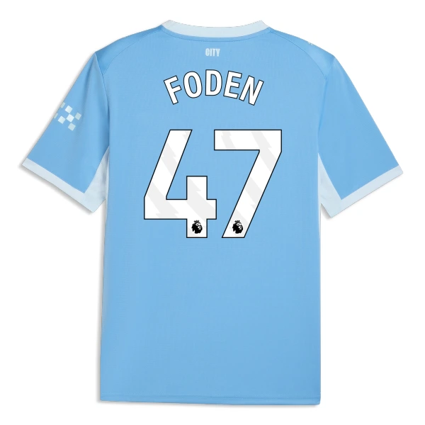 Günstige Manchester City Foden 47 Herrentrikot Heim 2026/27 Kurzarm