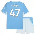 Günstige Manchester City Foden 47 Kindertrikot Heim 2026/27 Kurzarm