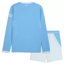 Günstige Manchester City Kindertrikot Heim 2026/27 Langarm