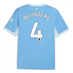 Günstige Manchester City Reijnders 4 Herrentrikot Heim 2026/27 Kurzarm