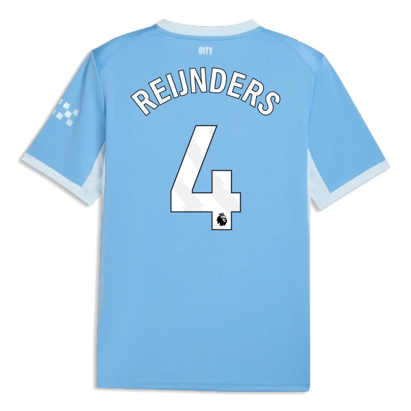 Günstige Manchester City Reijnders 4 Herrentrikot Heim 2026/27 Kurzarm