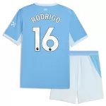 Günstige Manchester City Rodrigo 16 Kindertrikot Heim 2026/27 Kurzarm