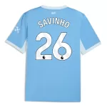 Günstige Manchester City Savinho 26 Herrentrikot Heim 2026/27 Kurzarm
