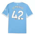 Günstige Manchester City Semenyo 42 Herrentrikot Heim 2026/27 Kurzarm