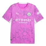 Günstige Manchester City Torwart Herrentrikot Auswärts 2026/27 Kurzarm Rosa