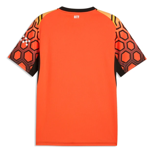 Günstige Manchester City Torwart Herrentrikot Ausweich 2026/27 Kurzarm Orange
