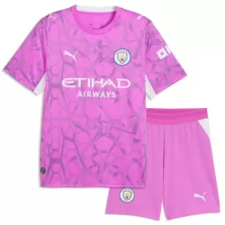 Günstige Manchester City Torwart Kindertrikot Auswärts 2026/27 Kurzarm Rosa Günstige Manchester City Torwart Kindertrikot Auswärts 2026/27 Kurzarm Rosa