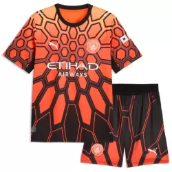 Günstige Manchester City Torwart Kindertrikot Ausweich 2026/27 Kurzarm Orange Günstige Manchester City Torwart Kindertrikot Ausweich 2026/27 Kurzarm Orange
