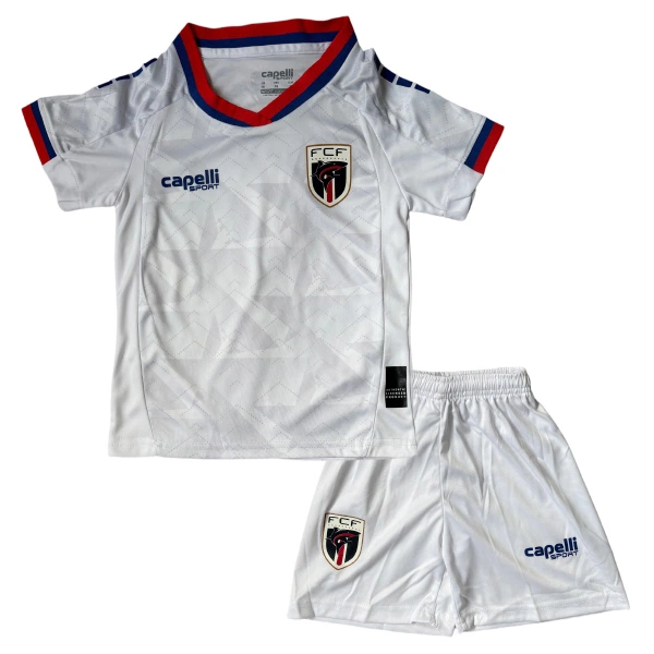 Günstige Cabo Verde Kindertrikot Auswärts WM 2026 Kurzarm Günstige Cabo Verde Kindertrikot Auswärts WM 2026 Kurzarm