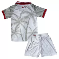 Günstige Haiti Kindertrikot Auswärts WM 2026 Kurzarm