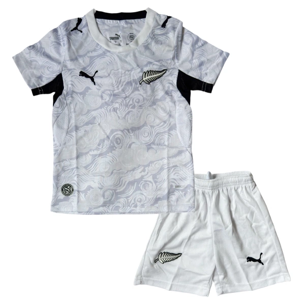 Günstige Neuseeland Kindertrikot Heim WM 2026 Kurzarm Günstige Neuseeland Kindertrikot Heim WM 2026 Kurzarm