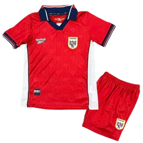 Günstige Panama Kindertrikot Heim WM 2026 Kurzarm Günstige Panama Kindertrikot Heim WM 2026 Kurzarm