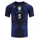 Günstige Brasilien Casemiro 5 Herrentrikot Auswärts WM 2026 Kurzarm
