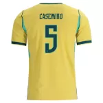 Günstige Brasilien Casemiro 5 Herrentrikot Heim WM 2026 Kurzarm