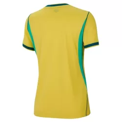 Günstige Brasilien Damentrikot Heim WM 2026 Kurzarm