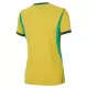 Günstige Brasilien Damentrikot Heim WM 2026 Kurzarm