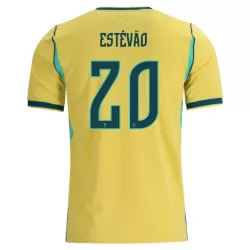 Günstige Brasilien Estevao 20 Herrentrikot Heim WM 2026 Kurzarm Günstige Brasilien Estevao 20 Herrentrikot Heim WM 2026 Kurzarm