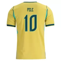 Günstige Brasilien Pele 10 Herrentrikot Heim WM 2026 Kurzarm Günstige Brasilien Pele 10 Herrentrikot Heim WM 2026 Kurzarm