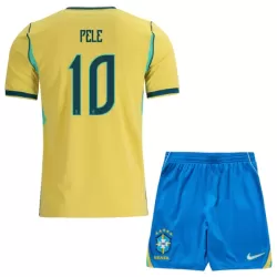 Günstige Brasilien Pele 10 Kindertrikot Heim WM 2026 Kurzarm Günstige Brasilien Pele 10 Kindertrikot Heim WM 2026 Kurzarm