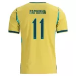 Günstige Brasilien Raphinha 11 Herrentrikot Heim WM 2026 Kurzarm