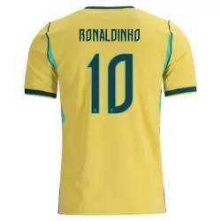 Günstige Brasilien Ronaldinho 10 Herrentrikot Heim WM 2026 Kurzarm Günstige Brasilien Ronaldinho 10 Herrentrikot Heim WM 2026 Kurzarm