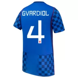 Günstige Kroatien Gvardiol 4 Herrentrikot Auswärts WM 2026 Kurzarm Günstige Kroatien Gvardiol 4 Herrentrikot Auswärts WM 2026 Kurzarm