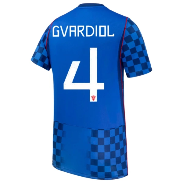 Günstige Kroatien Gvardiol 4 Herrentrikot Auswärts WM 2026 Kurzarm