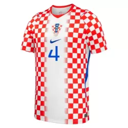 Günstige Kroatien Gvardiol 4 Herrentrikot Heim WM 2026 Kurzarm
