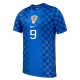 Günstige Kroatien Kramaric 9 Herrentrikot Auswärts WM 2026 Kurzarm
